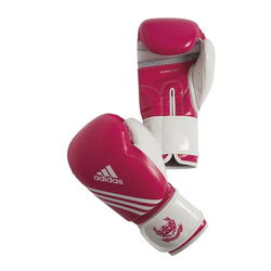 Боксерські рукавиці Fitness Adidas (ADIBL05, фіолетово-білі)