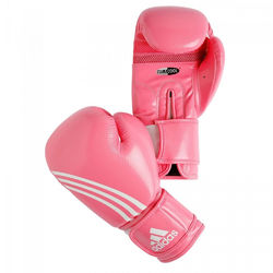 Боксерські рукавиці Box Fit Dynamic Adidas (ADIBL04, рожево-білі)