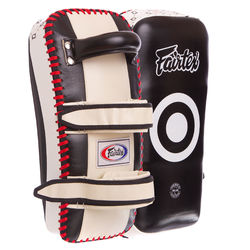 Макивари (тайський пад) Fairtex 2 шт в комплекті (KPLC2, Чорно-білий)