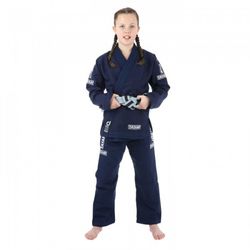 Кимоно детское для Бразильского Джиу-Джитсу Tatami Fightwear Kids Dweller (kid-dwel-gi-nav, Синий)