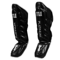 Захист гомілки (Щитки) TITLE Platinum Prevail Gel Shin and Instep Guards (PPGSIG, Чорний)