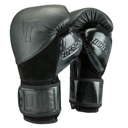 Боксерские перчатки TITLE BLACK Blitz Sparring Gloves (Title-BKBBG, Черный)