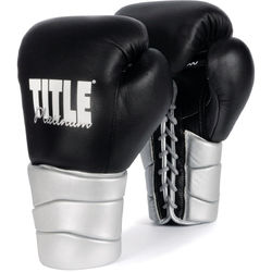 Боксерские перчатки TITLE Platinum Paramount Lace Training Glove