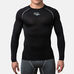 Компрессионная футболка Peresvit Air Motion Compression Long Sleeve T-Shirt Black Grey