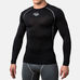 Компрессионная футболка Peresvit Air Motion Compression Long Sleeve T-Shirt Black Grey