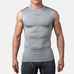 Компрессионная футболка без рукавов Peresvit Air Motion Compression Tank Heather Grey Black