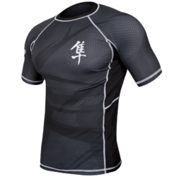 Рашгард Hayabusa Metaru 47 Rash Guard Shortsleeve Black