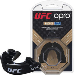 Капа OPRO Junior Bronze UFC Hologram Black (002264001)