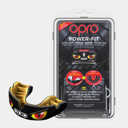 Капа OPRO Power-Fit Hi-Tech Self-Fitting Aggression-Eyes (002270003)