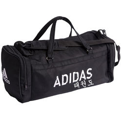 Сумка спортивна Adidas з логотипом Тхеквондо (ADIACC104, чорна)