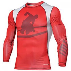 Рашгард детский Title MMA Endurance Long Sleeve (TMMRGL 4-RD, Красный)