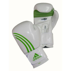 Боксерські рукавиці Box Fit Dynamic Adidas (ADIBL04, біло-зелені)