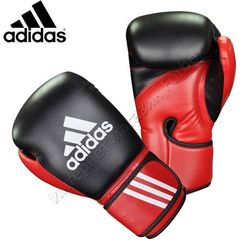 Перчатки тренировочные Adidas Kombat (ADIBT03, красно-черные)