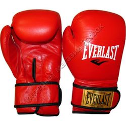 Рукавиці для боксу Everlast Ashan Star шкіряні (BGEASL, червоні)