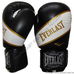 Рукавиці боксерські Everlast Super із шкірозамінника PU (BO-0221, чорно-білі)