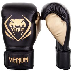 Перчатки для бокса Venum Contender Black/Gold (1109-126-BKG, Черно-золотой)