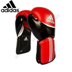 Снарядні рукавиці Adidas Pull On (ADIBT05, червоно-чорні)