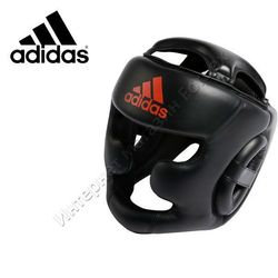 Шлем тренировочный Adidas Performer из натуральной кожи (ADIBHG03, черный)