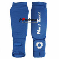 Защита голени и стопы Hard Touch тканевая носок (CO-8919-BL, синий)