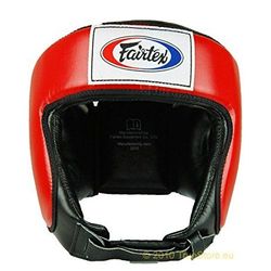 Турнірний боксерський шолом Fairtex (HG9-rd, Червоний)