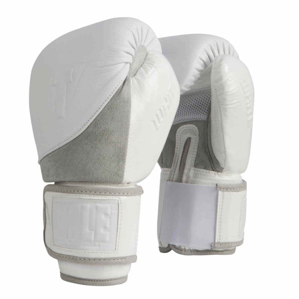 White title store boxing gloves